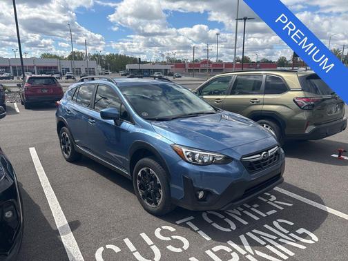 Blue 2021 Subaru Crosstrek Premium