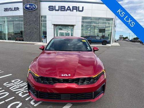 Runway Red 2025 Kia K5 LXS