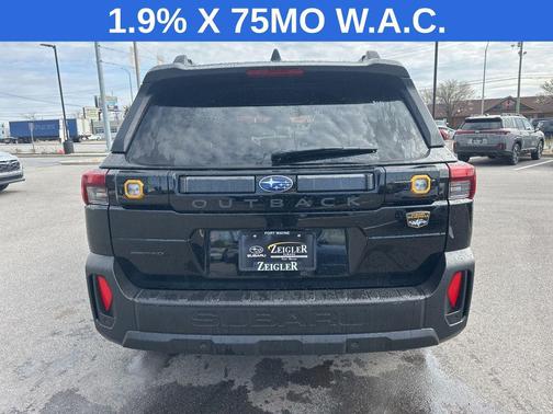 Crystal Black Silica 2026 Subaru Outback Wilderness