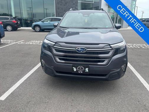 Gray Metallic 2026 Subaru Forester Hybrid Premium