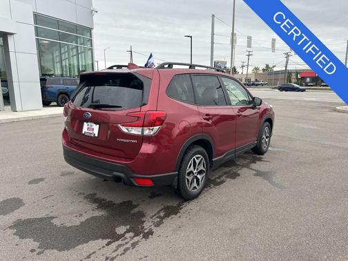 Crimson Red Pearl 2023 Subaru Forester Premium