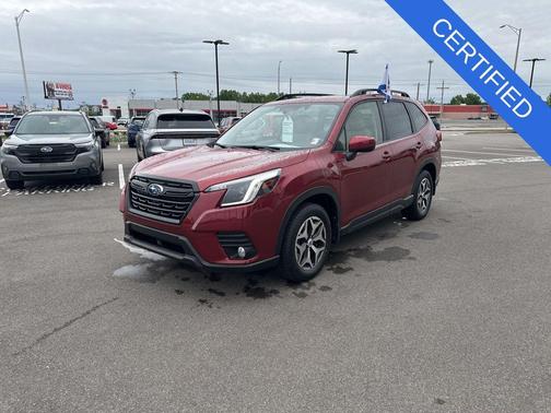 Crimson Red Pearl 2023 Subaru Forester Premium