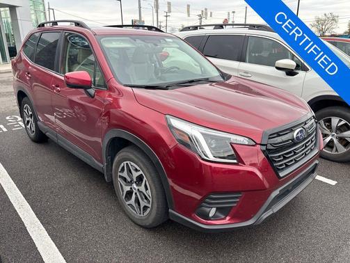 Crimson Red Pearl 2023 Subaru Forester Premium