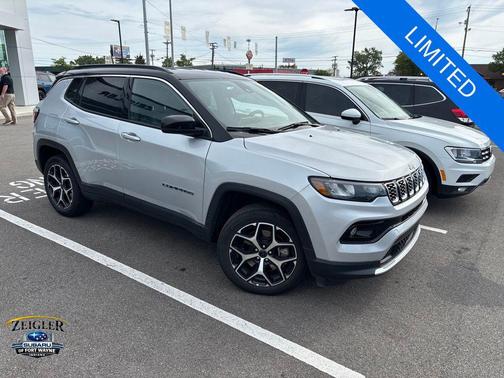 Silver Zynith Metallic Clearcoat 2025 Jeep Compass Limited