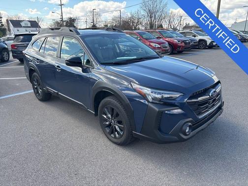 Blue 2024 Subaru Outback Onyx Edition