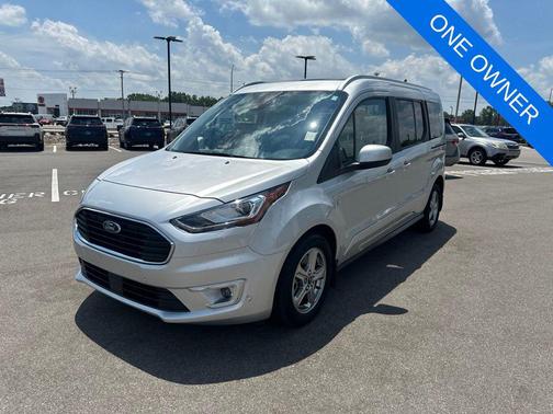 Silver Metallic 2019 Ford Transit Connect Titanium w/Rear Liftgate