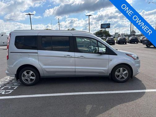 Silver 2019 Ford Transit Connect Titanium w/Rear Liftgate