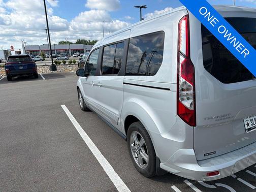 Silver 2019 Ford Transit Connect Titanium w/Rear Liftgate