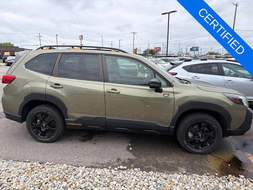 Autumn Green Metallic 2024 Subaru Forester Wilderness