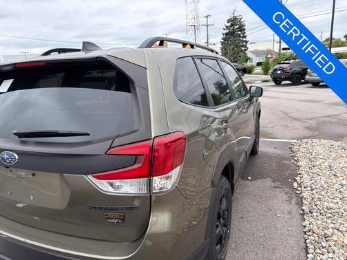 Autumn Green Metallic 2024 Subaru Forester Wilderness