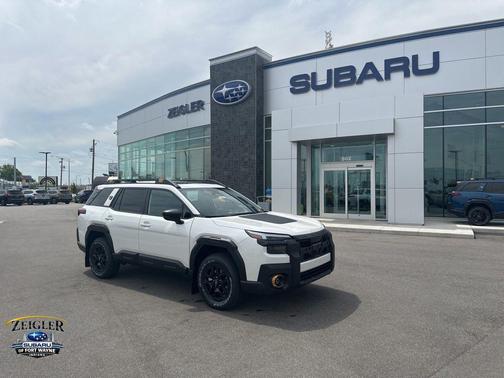 Crystal White Pearl 2026 Subaru Outback Wilderness