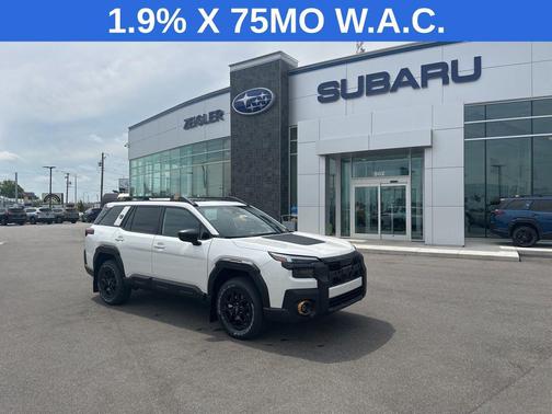 Crystal White Pearl 2026 Subaru Outback Wilderness
