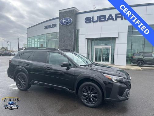 Crystal Black Silica 2024 Subaru Outback Onyx Edition