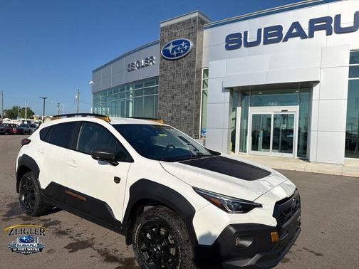 Crystal White Pearl 2026 Subaru Crosstrek Wilderness