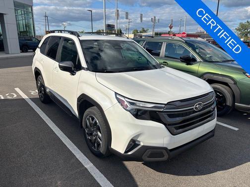 Crystal White Pearl 2025 Subaru Forester Limited