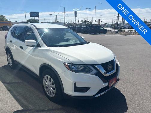 Glacier White 2018 Nissan Rogue S