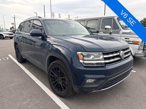 Blue 2019 Volkswagen Atlas 3.6L SE w/Technology