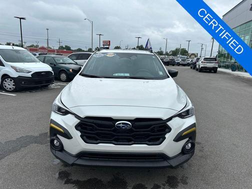 Crystal White Pearl 2024 Subaru Crosstrek Sport