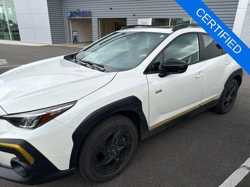 Crystal White Pearl 2024 Subaru Crosstrek Sport