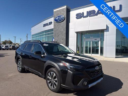 Crystal Black Silica 2023 Subaru Outback Limited XT