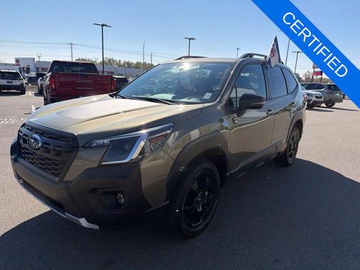 Autumn Green Metallic 2024 Subaru Forester Wilderness