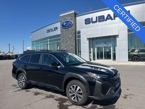 Crystal Black Silica 2025 Subaru Outback Premium