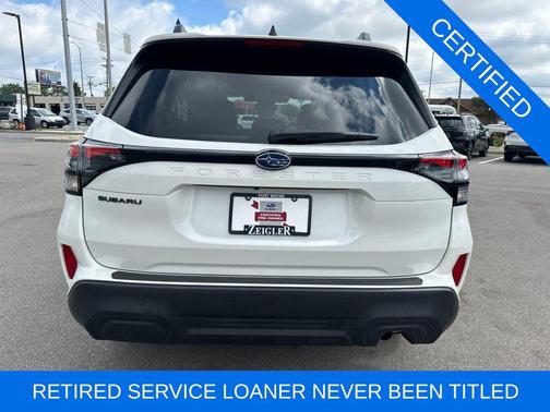 Crystal White Pearl 2026 Subaru Forester Premium