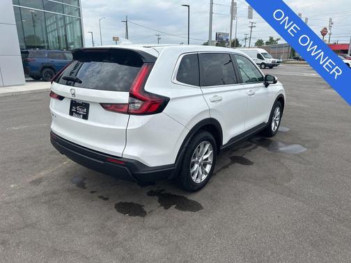 Platinum White 2024 Honda CR-V EX-L AWD
