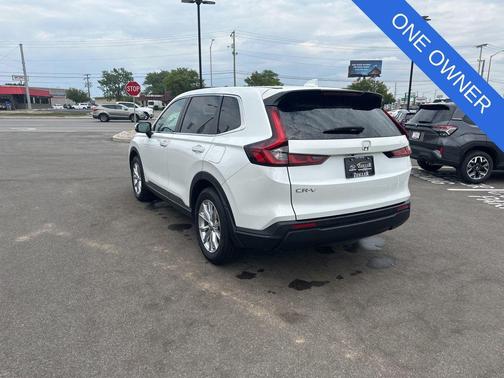 Platinum White 2024 Honda CR-V EX-L AWD