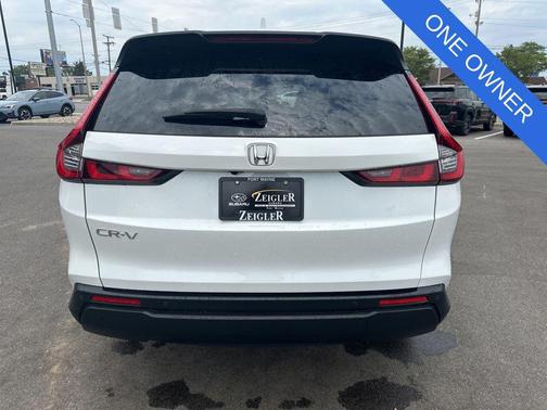 Platinum White 2024 Honda CR-V EX-L AWD