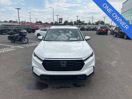 Platinum White 2024 Honda CR-V EX-L AWD