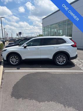 Platinum White 2024 Honda CR-V EX-L AWD