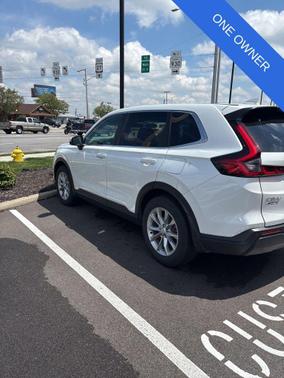 Platinum White 2024 Honda CR-V EX-L AWD