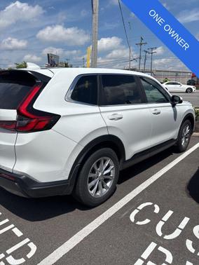 Platinum White 2024 Honda CR-V EX-L AWD