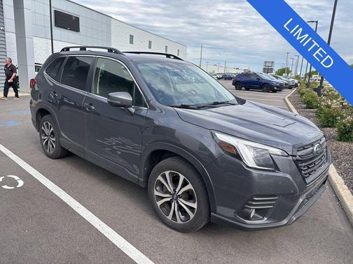 Gray Metallic 2022 Subaru Forester Limited