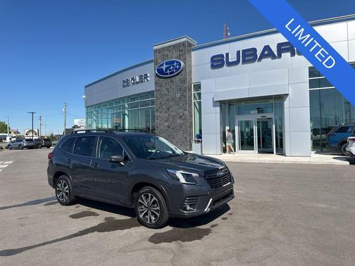 Gray Metallic 2022 Subaru Forester Limited