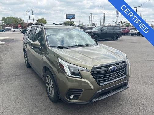 Autumn Green Metallic 2024 Subaru Forester Premium