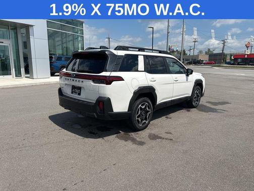 Crystal White Pearl 2026 Subaru Outback Touring