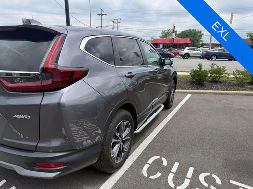 Gray 2020 Honda CR-V AWD EX-L