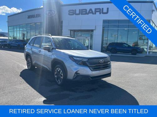 Ice Silver Metallic 2026 Subaru Forester Premium