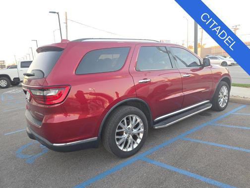 Deep Cherry Red Crystal Pearlcoat 2015 Dodge Durango Citadel