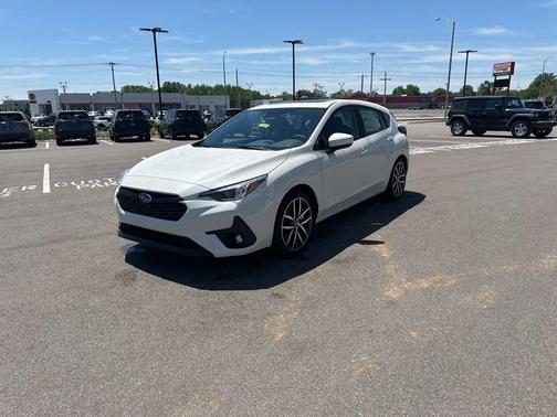 Crystal White Pearl 2026 Subaru Impreza Sport