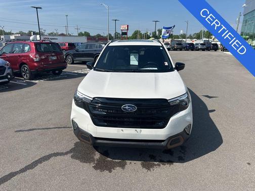 Crystal White Pearl 2025 Subaru Forester Hybrid Sport