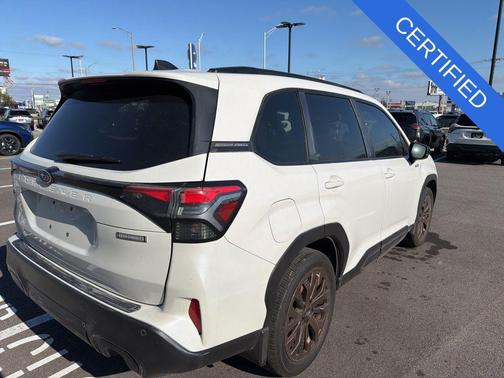 Crystal White Pearl 2025 Subaru Forester Hybrid Sport