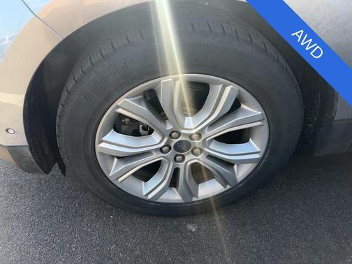 Silver 2020 Ford Edge Titanium