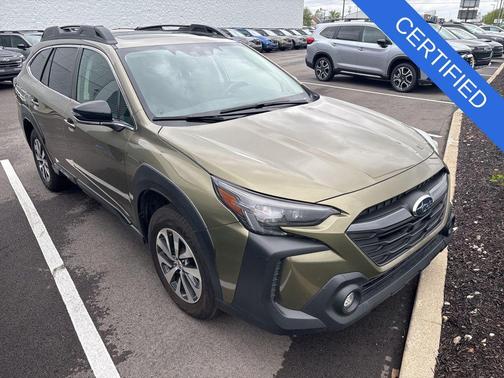 Autumn Green Metallic 2025 Subaru Outback Premium