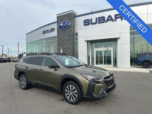 Autumn Green Metallic 2025 Subaru Outback Premium