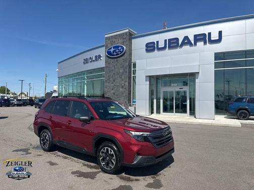 Crimson Red Pearl 2026 Subaru Forester Premium
