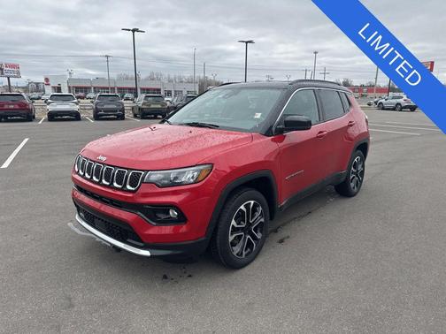 Redline Pearlcoat 2023 Jeep Compass Limited