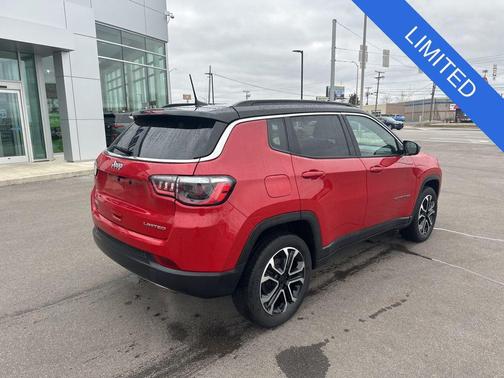 Redline Pearlcoat 2023 Jeep Compass Limited